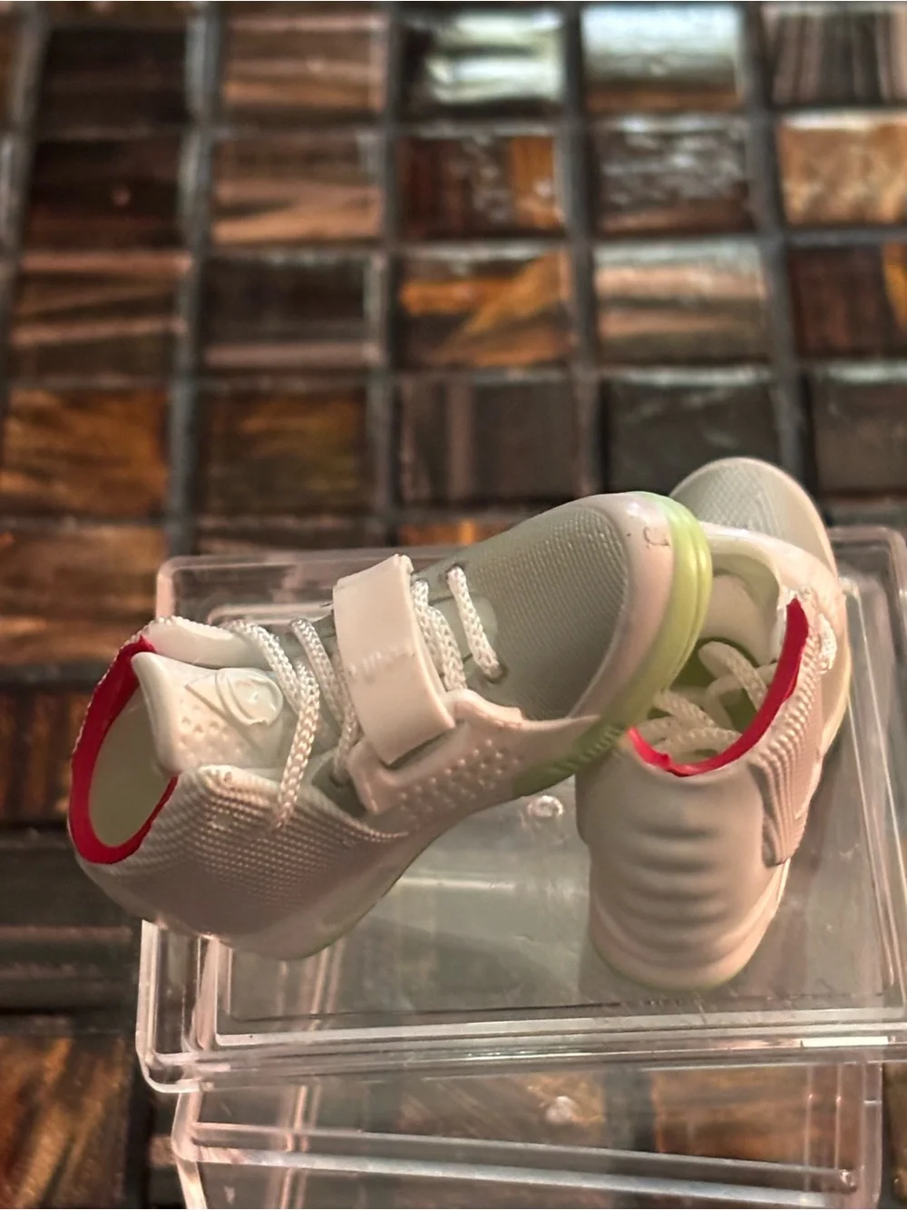 NIKE AIR YEEZY ACTION FIGURE TOY SNEAKERS COLLECTIBLE.